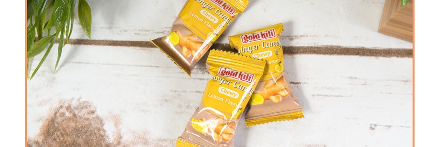 新加坡GOLD KILI 檸檬口味軟薑糖 100g