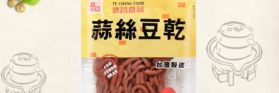 台湾德昌食品 蒜丝豆干 110g