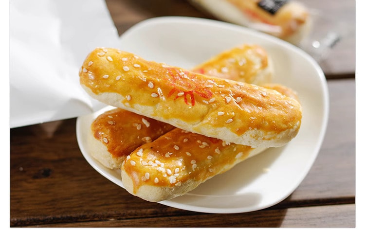 京御和 新春大促 北京特色小吃 牛舌酥 先甜后咸 金黄酥脆 椒香浓郁 170克 中式传统糕点 牛舌饼 酥饼点心