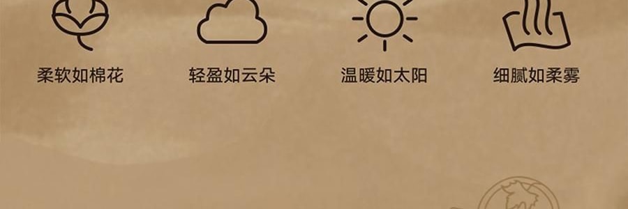 THEBEAST野兽派 都市野兽 黑豹全棉磨毛色织床品四件五尺230*200cm 床笠款, Full size, 米色条纹