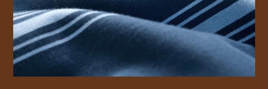 THEBEAST野兽派 都市野兽 黑豹全棉磨毛色织床品四件五尺230*200cm 床笠款, Full size, 米色条纹