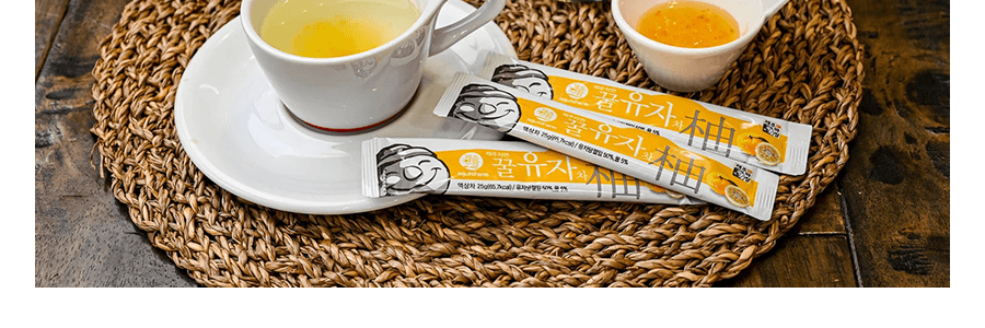 韩国 Jeju Farm 济州蜂蜜柚子茶 25g*30