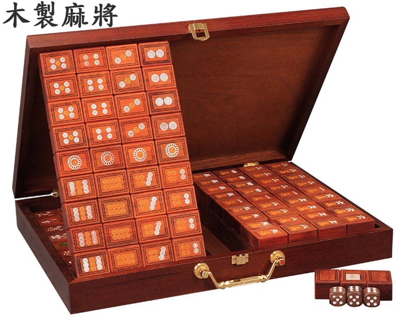 欢迎光临 高品质实木家用手搓麻将大号高档绍氏紫檀木麻将牌配盒子筹码