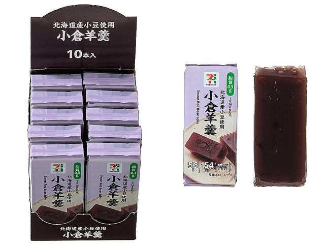 【日本直郵】日本 711便利商店 小倉羊羹1個入 健康日式小點心 新舊包裝隨機發