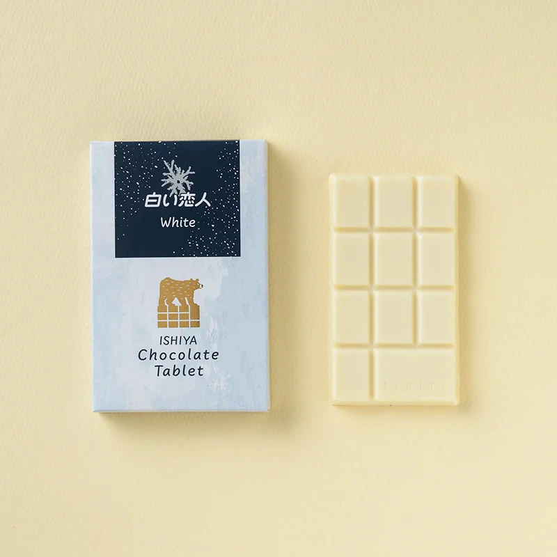 【日本直郵】ISHIYA石屋製菓 白色戀人 牛奶巧克力 白巧 44.5g