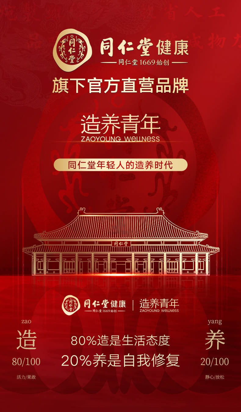 【中国直邮】北京同仁堂 藏红花 正品西红花 健康共享 滋补共养 6克(3克×2)礼盒装