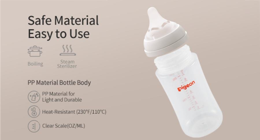 日本 PIGEON贝亲  新生儿奶瓶礼盒 (PP 160ml奶瓶 x3;S号奶嘴 x3;海绵奶瓶刷;海绵奶嘴刷)