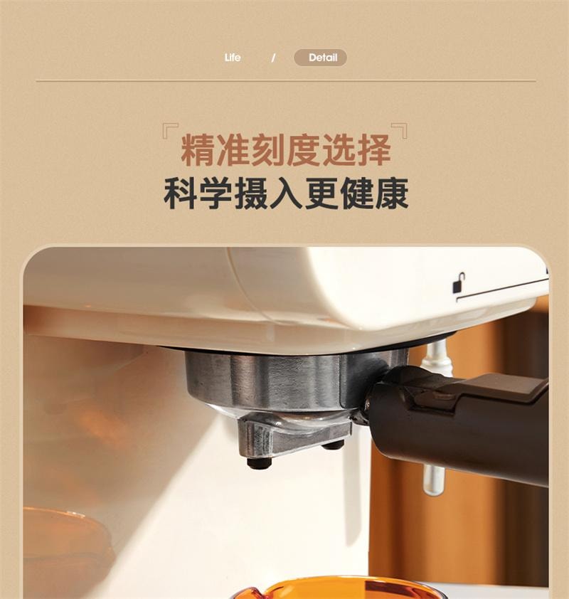 【中國直郵】 日本 LINE FRIENDS 木柄小奶盅杯玻璃帶刻度濃縮咖啡液萃取量杯 莎莉雞100ml 1個
