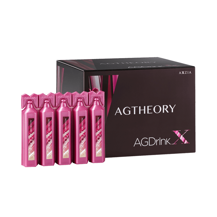 【日本直郵】AXXZIA 曉姿 AGDrinkX肌源希抗糖飲 25ml×30瓶 黑加侖 鳳梨風味