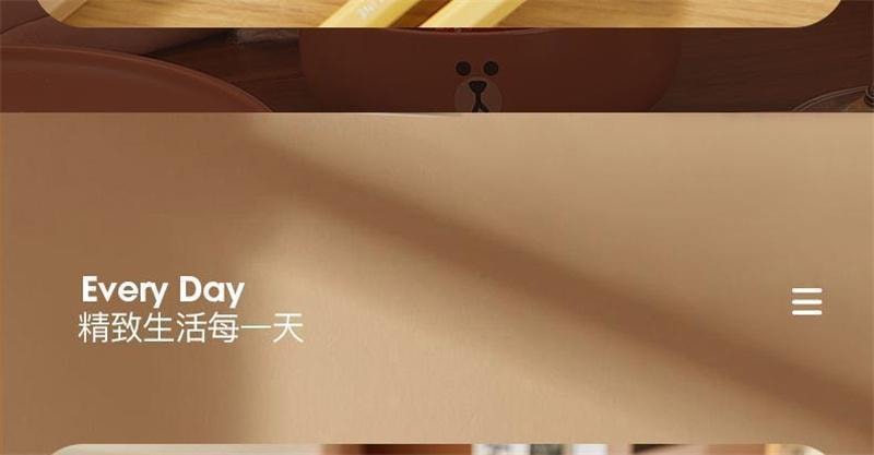 【中國直郵】 日本 LINE FRIENDS 韓式合金筷子高顏值筷子耐高溫防潮 1雙裝-SALLY款