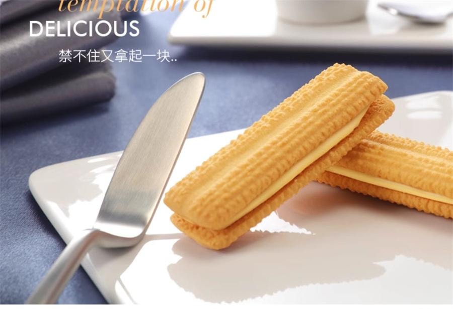 【中國直郵】 FRANZZI法麗茲 優格巧克力口味曲奇 夾心餅乾小零食網紅食品57g/袋
