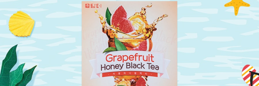 韩国DAMTUH丹特 西柚蜂蜜红茶速溶果汁 15条入 195g
