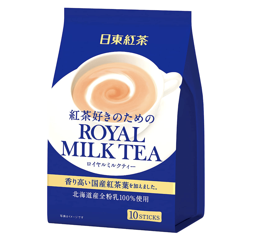 【日本直郵】日東紅茶 皇家奶茶醇香​​奶茶 14g×8條