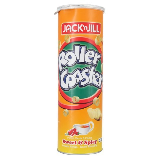 【马来西亚直邮】 马来西亚 JACK'N JILL 甜辣味零食圈 100g