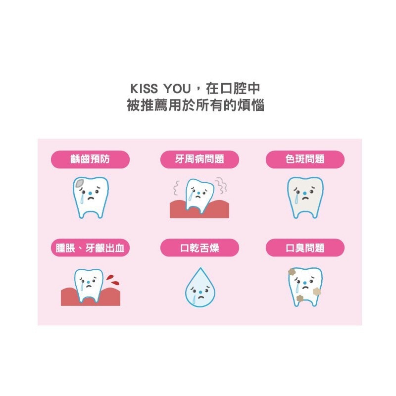 日本 KISS YOU 負離子牙刷 H32 輕巧極細 替換刷頭2支 隨機顏色