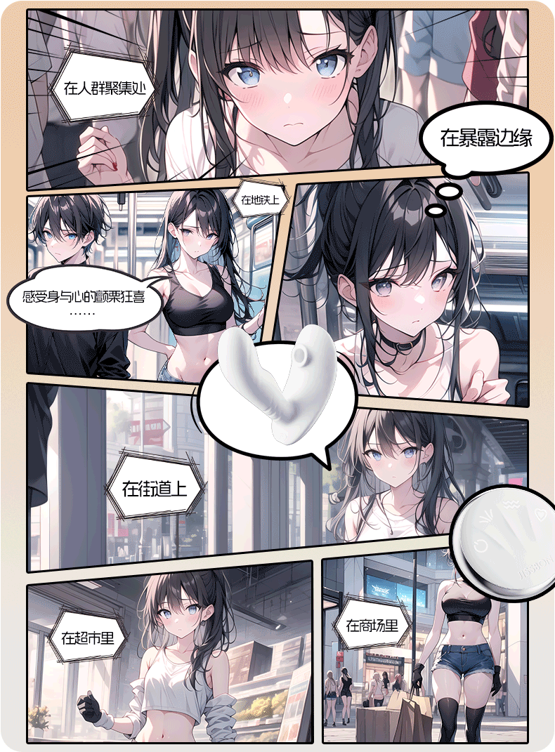 JISSBON傑士邦 Master唄嘻悅遙控跳蛋穿戴靜音砲機 外出情趣玩具 白色1件