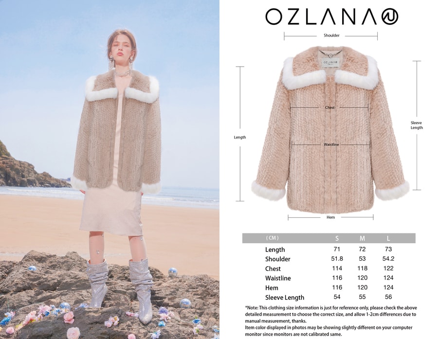 中国直送】【先行販売】OZLANA ミディアム丈 レッキスラビット 