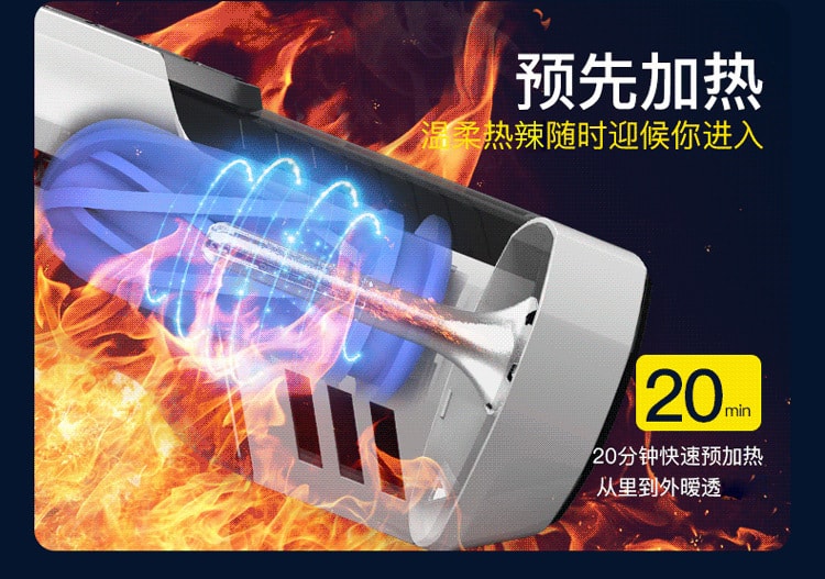 【中國直郵】leten雷霆暴風 新品 708自動加溫發聲 飛機杯未來艙-Pro款 成人情趣用品