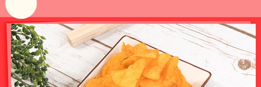 日本CALBEE卡樂比 熱浪洋芋片 辣味 80g