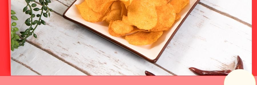 日本CALBEE卡樂比 熱浪洋芋片 辣味 80g