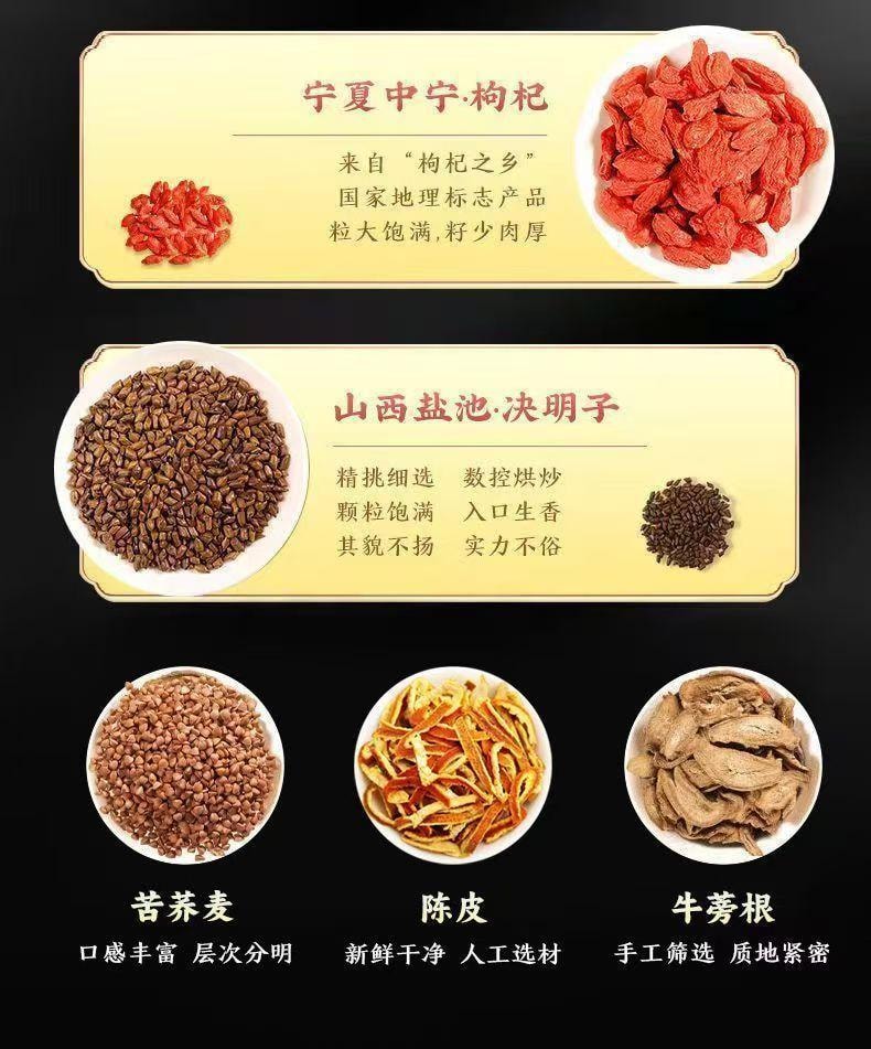 【中国直邮】 北京同仁堂 内廷上用®菊花陈皮枸杞茶 150g   熬夜眼干 清热降火