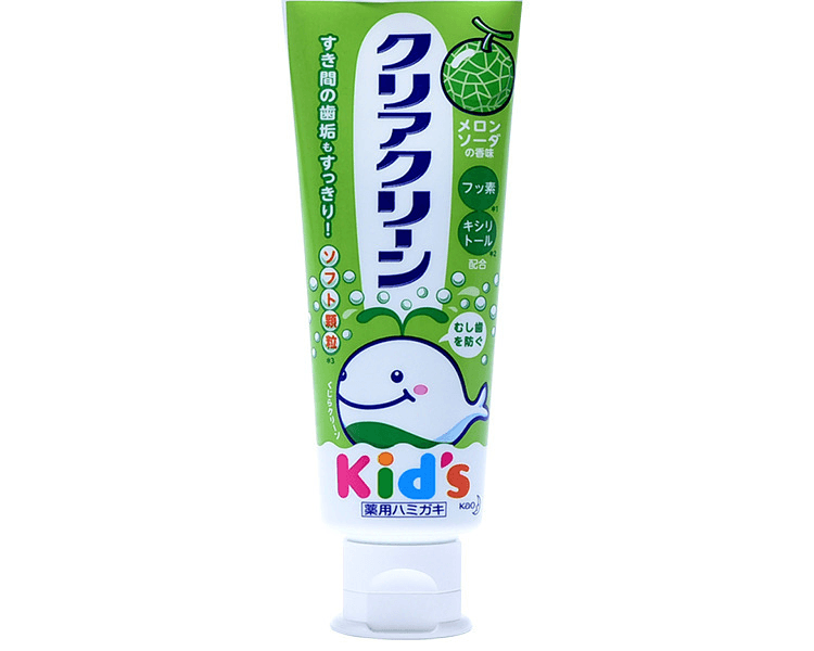 【日本直邮】KAO 花王||儿童牙膏||哈密瓜味 70g