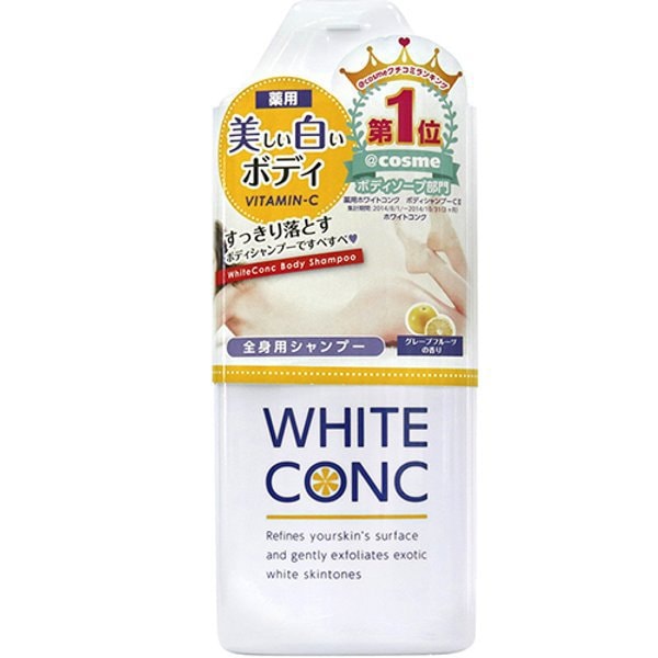 日本 WHITE CONC 藥用白海螺身體美白沐浴露沐浴露 360ML