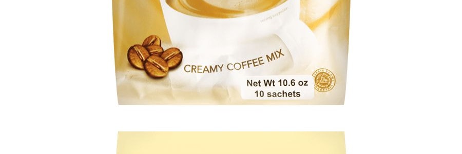 Kopiko Blanca 3 In 1 Creamy Coffee Mix, 10.6 Oz (Pack of 10)