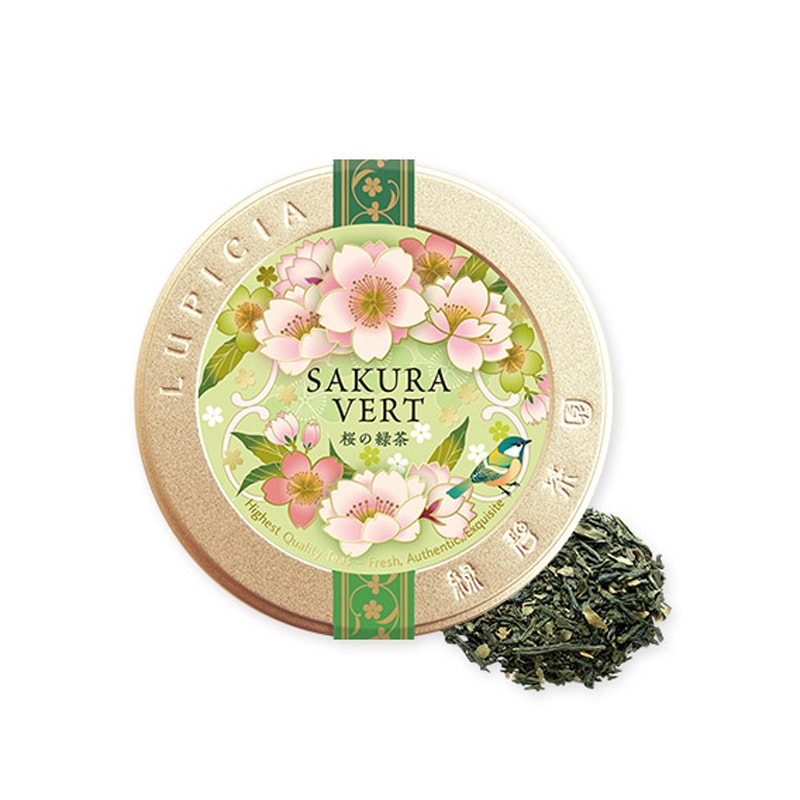 【日本直邮】LUPICIA 樱花限定 绿茶 sakura vert 50g