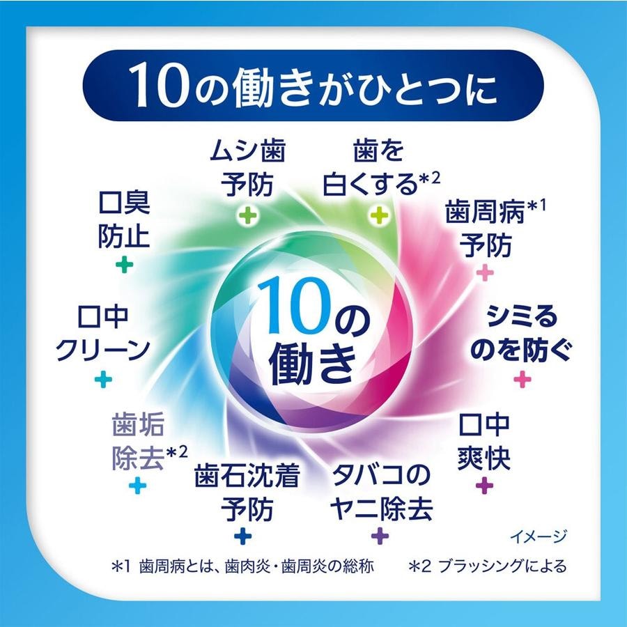 【日本直邮】日本 舒适达 高级多效护理 高含氟 防知觉过敏  美白牙膏 薄荷味 90g