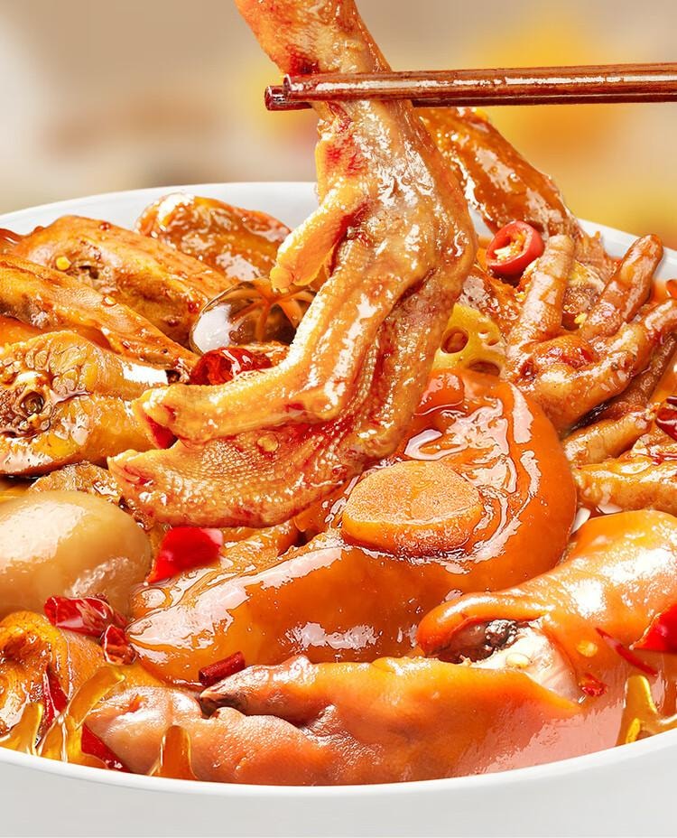 【中国直邮】 桥头 辣卤酱调料 香辣卤料汁 卤牛肉 鸡爪 鸭脖 周黑鸭  150g