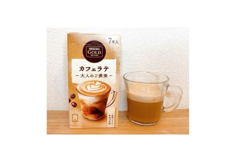 【日本直邮】日本NESTLE 成人的褒奖系列 期限限定 咖啡拿铁  7支装