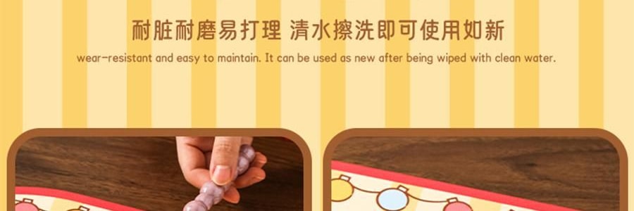 川島屋 LULU豬聖誕餐墊 隔熱墊餐桌防燙耐高溫碗盤墊西餐墊 水晶球款 27cm