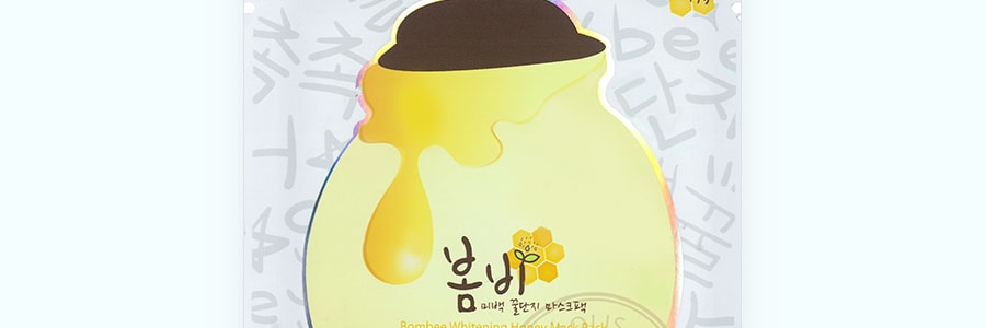 韩国PAPA RECIPE 春雨 蜂蜜美白保湿营养面膜 单片入