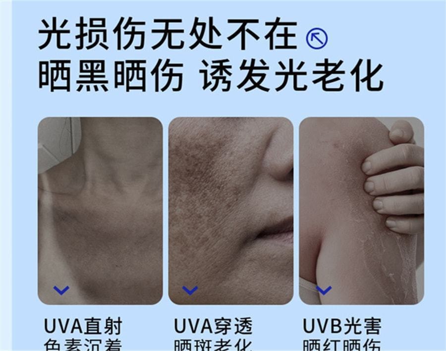 【中国直邮】EHD 美白防晒霜 防紫外线全身隔离防水防汗户外男女 60g/支(小红书种草推荐)