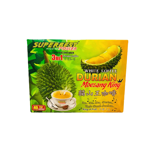3in1 Premix Coffee Durian Moesang King 40g x 15pcs 1 Pack