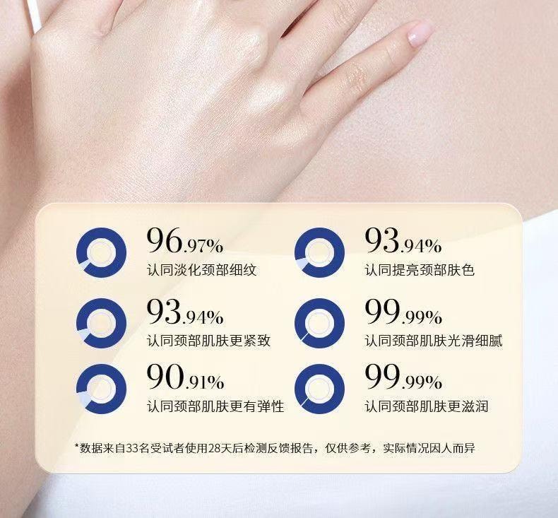 【中国直邮】  奢笛熊 颈霜紧致颈纹润泽保湿颈纹棒颈膜按摩仪美颈霜孕妇颈纹霜 150g