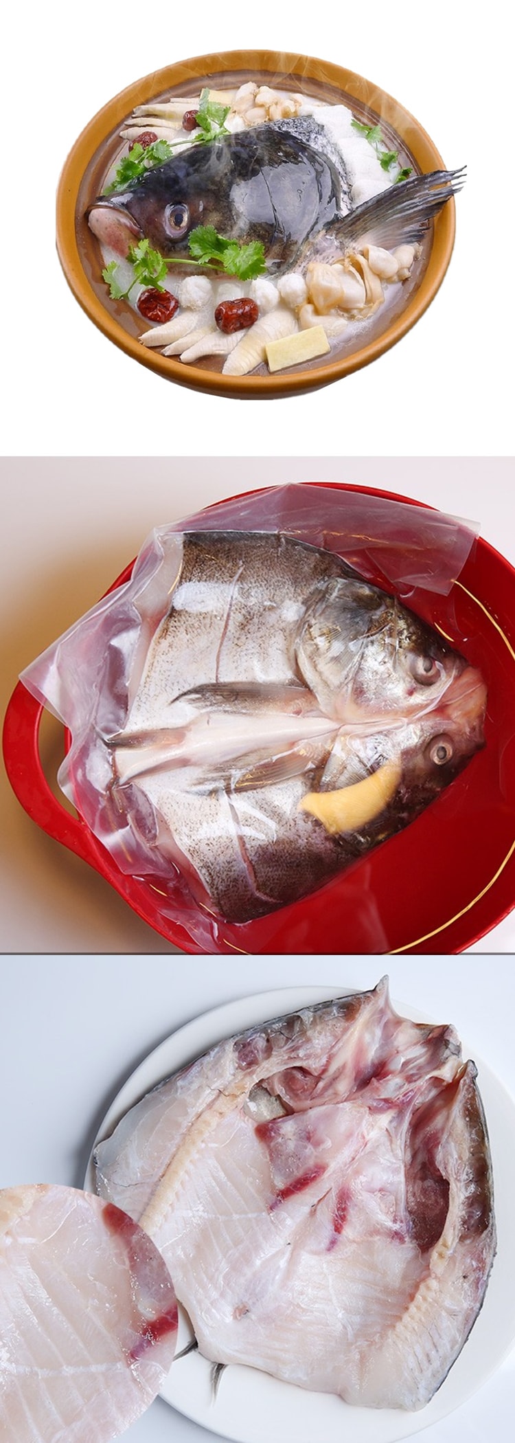 Taste of China Unseasoned Fish Head 500g