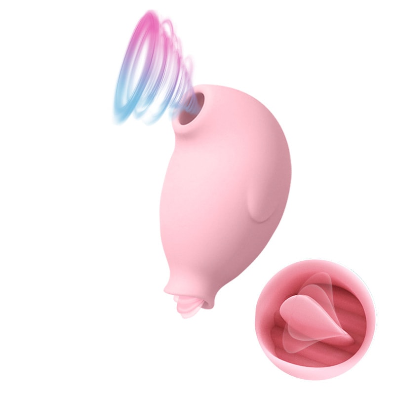 【中國直郵】情趣用品 企鵝吸吮跳蛋 女性玩具 粉紅色