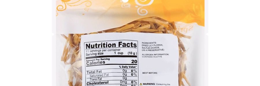 SPRING FARM綠野 精選優質金針菜 乾黃花菜 114g