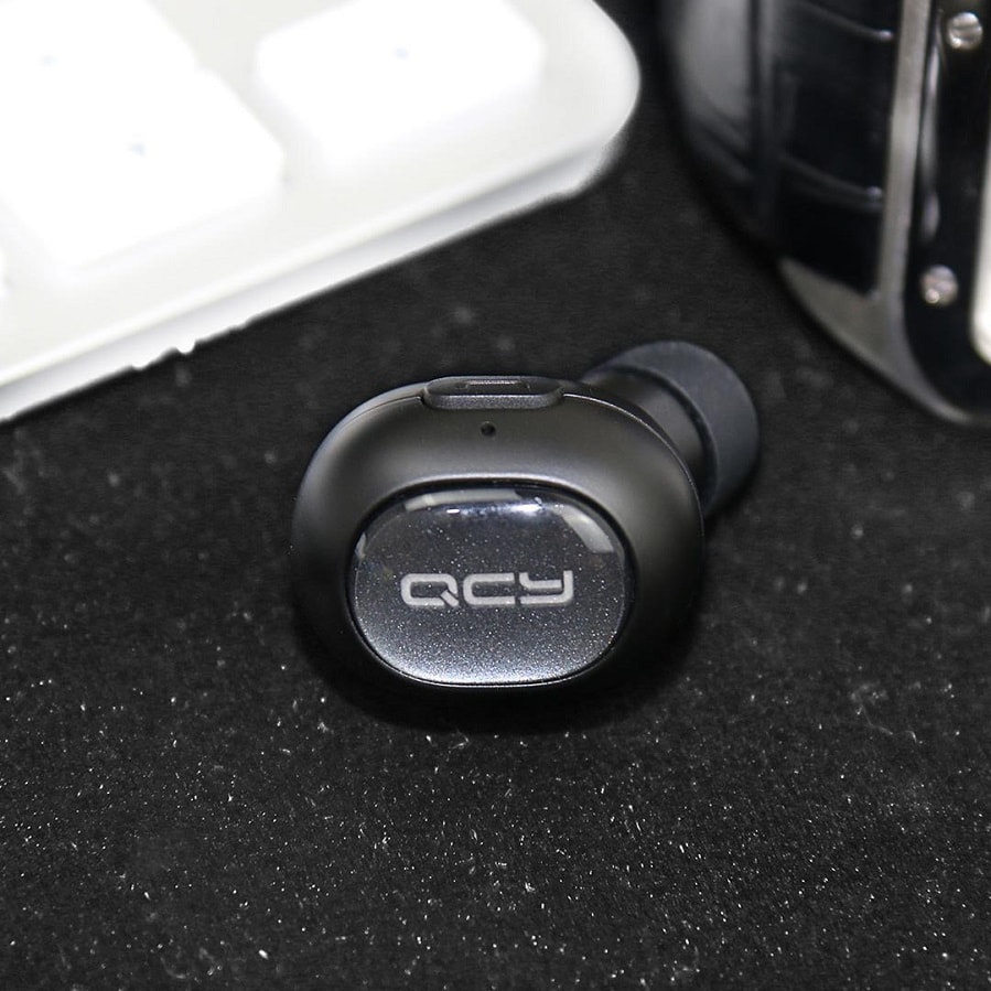 XIAOQCY Mini Bluetooth Earphone #Black