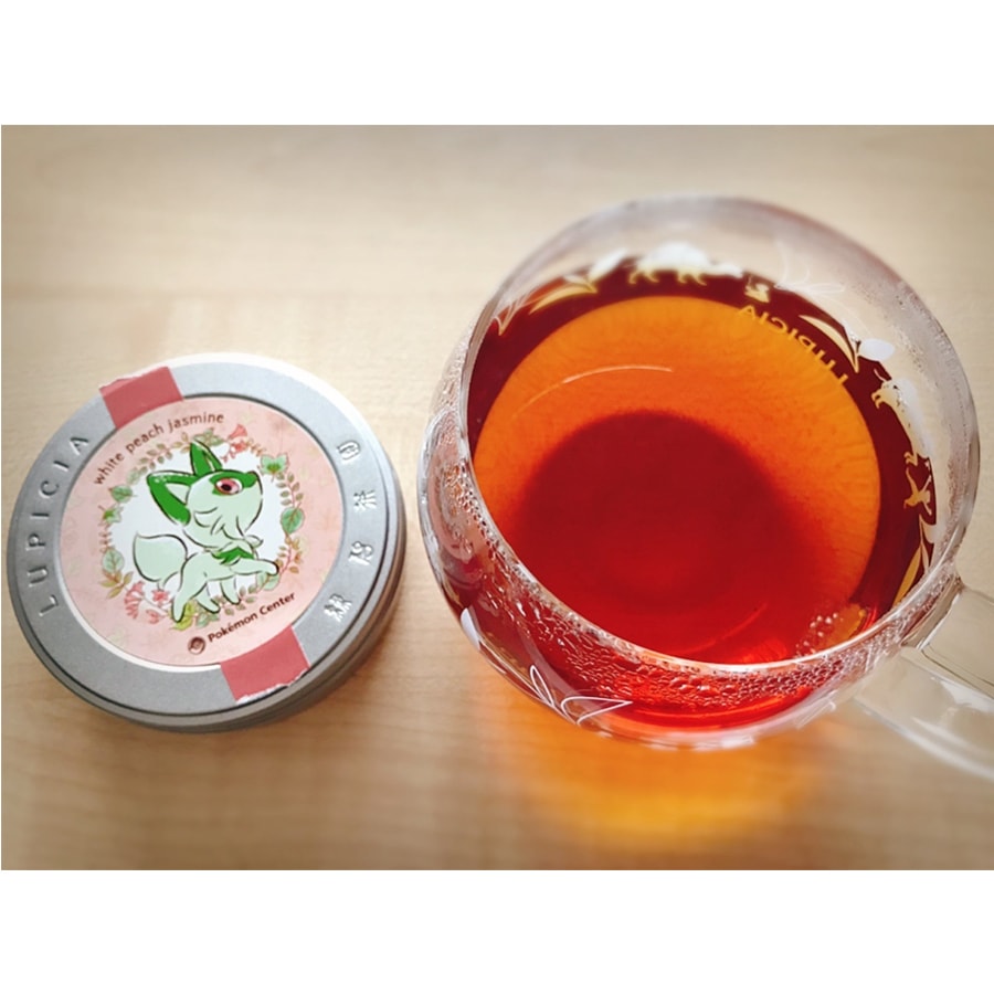 【日本直邮】日本 lupicia 宝可梦联名 新葉喵 白桃茉莉花茶 5小包入 12.5g/盒