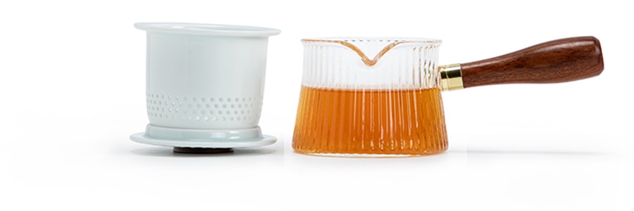 南山先生 東籬茶壺茶具組 六杯+ 茶葉罐+茶壺+27cm小雅茶盤