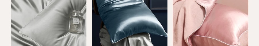 【中國直郵】LifeEase 網易嚴選 真絲枕頭套 真絲天絲款 星藍*1只裝