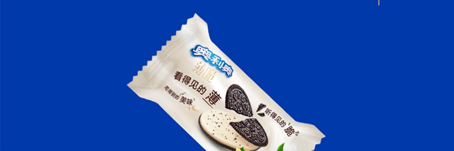 【限定口味】大陸版奧利奧OREO 薄脆款夾心餅乾 抹茶無花果果 95g