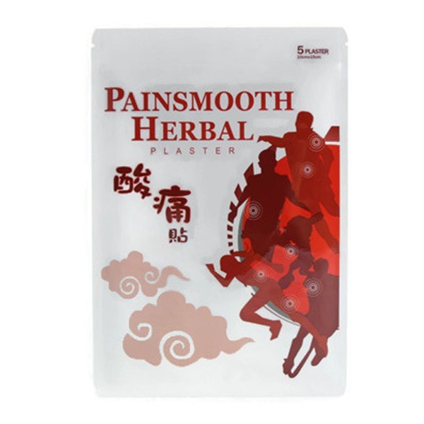 SUN TEN Painsmooth Herbal Plaster 10cm x 15cm 5pcs
