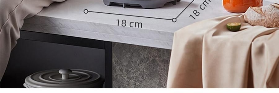 BEAR小熊 破壁机豆浆机搅拌机 自动清洗 中途加料 海盐灰白 