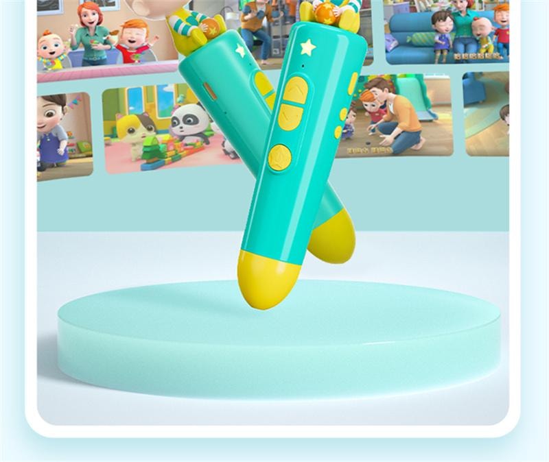 【中国直邮】 宝宝巴士 宝贝赳赳JoJo点读笔1-2岁儿童早教启蒙学习机益智玩具 1支