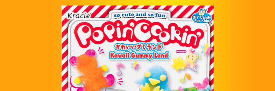 日本食玩嘉娜宝KRACIE 糖果乐园DIY自制手工糖果玩具 27g