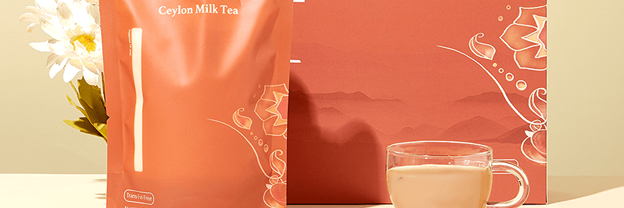 【江南茶饮】OHTEA冷泡原叶高端手摇奶茶 锡兰奶茶 58g